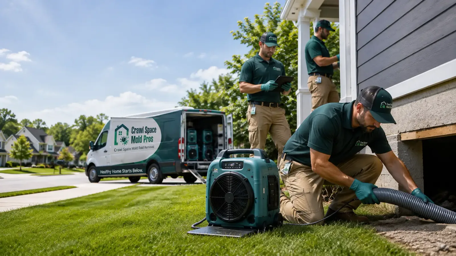 Crawl Space Mold Removal in Carlton, PA